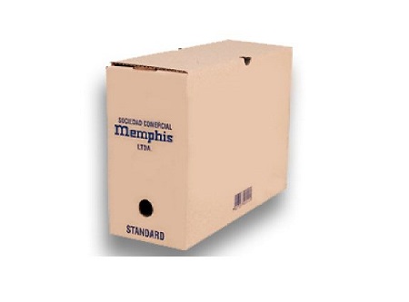  CAJA ARCHIVO STANDARD MEMPHIS KRAFT L-26 AL-37 A14 