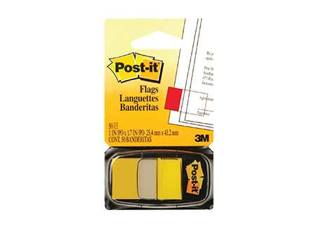  SEPARADOR TAPE FLAGS 680-5 3M AMARILLO 