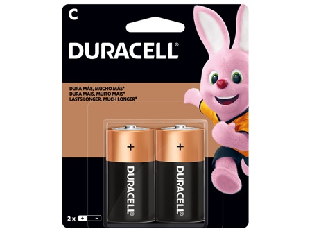  PILA ALCALINA C MEDIANA X 2 UN. DURACELL 