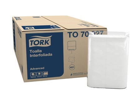  TOALLA PAPEL INTERFOL PQ 16X200 HJ H/D TORK ADVANC 