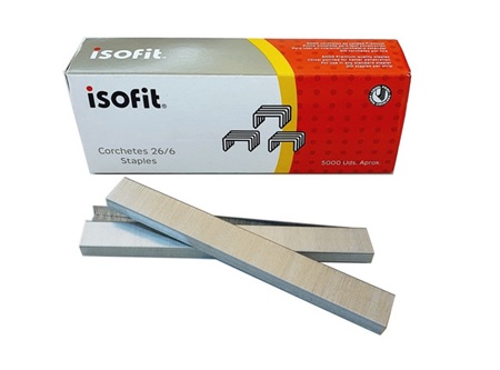  CORCHETES  26/ 6 DE 5000 ISOFIT 