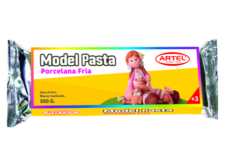  MODELPASTA CERAMICA EN FRIO 1/2 KG ARTEL 