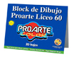  BLOCK DIBUJO LICEO 20 HJ PROARTE 