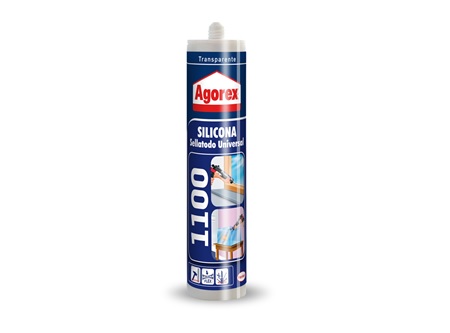  SILICONA M/USOS TRANSP. 300 ML. AGOREX 1100 