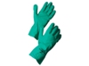  GUANTES NITRILO VERDE FLOCADO No.  8 TALLA M 