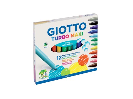  PLUMON ESCOLAR 12 COL.JUMBO GIOTTO TURBO MAXI 