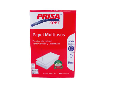  PAPEL FOTOC. OFICIO 75 GR PRISA 500 HJ. 