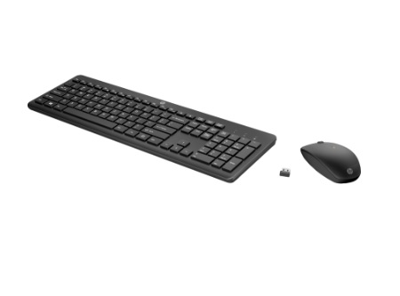  TECLADO+MOUSE HP 230 INALAMBRICO NEGRO 