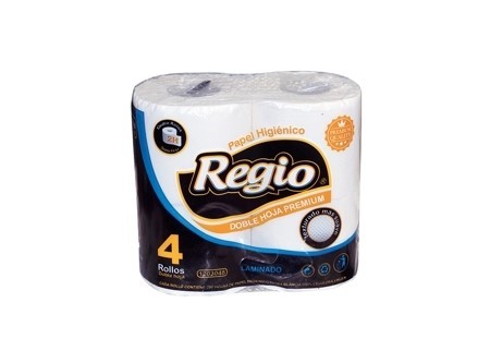  PAPEL HIG. 4 ROLLOS 22 MT H/D REGIO 