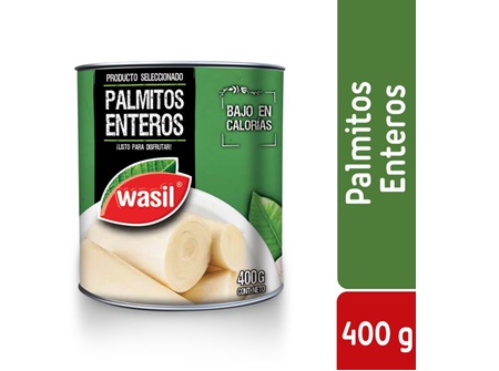  PALMITOS 400 GR ENTEROS TARRO WASIL 