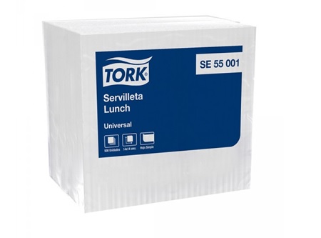  SERVILLETA LUNCH 14X14 500 UN TORK PREMIUM 