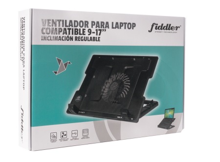 VENTILADOR/NOTEBOOK USB FIDDLER 9-17 PULG. 