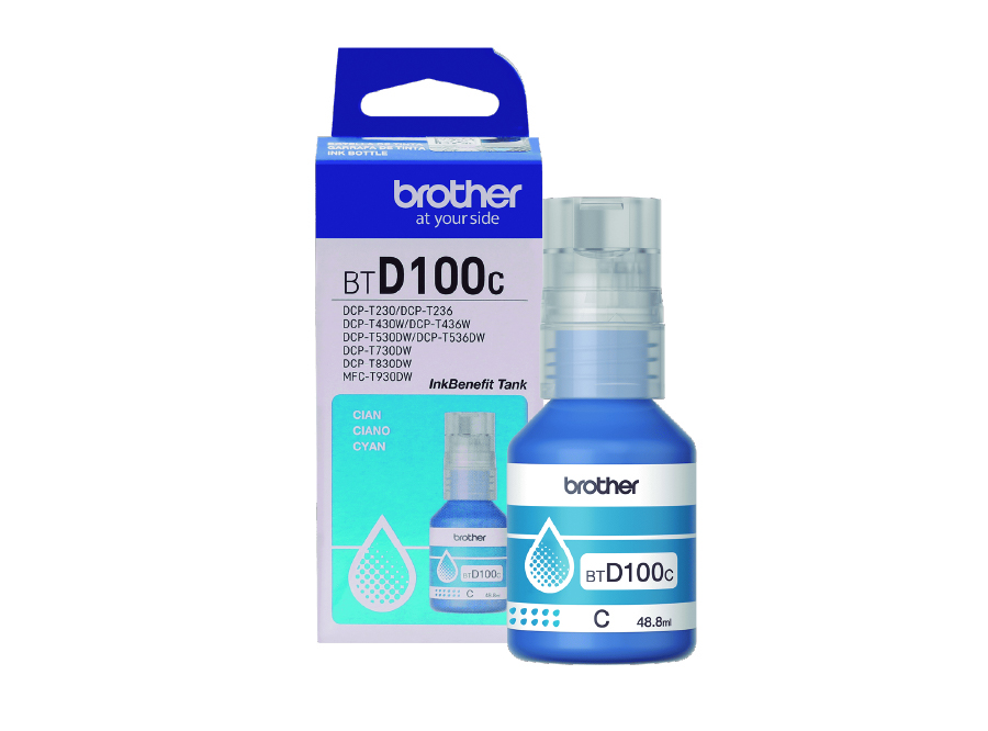  BOTELLA BROTHER BTD-100C DCP-T530/7430DW 5000PG 