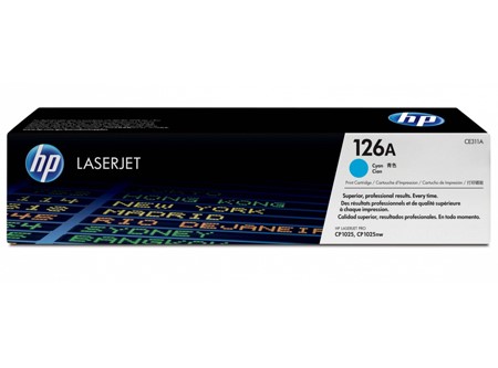  TONER HP CE311A (126A) 1.000PAG. CYAN P/CP1025 