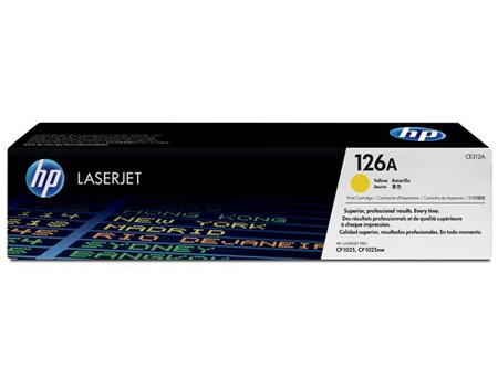  TONER HP CE312A (126A) 1.000PAG. YELLOW P/CP1025 
