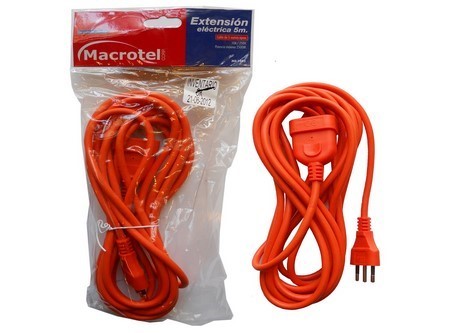  ALARGADOR EXTENSION MACROTEL 5 MTS(MACHO/HEMBRA) 