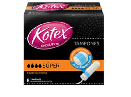  TOALLA HIG. KOTEX TAMPON APLIC MEDIO X 8 UN 