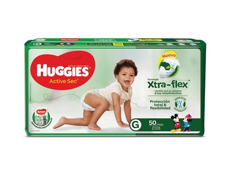  PANAL HUGGIES ACTIVSEC X 50 UN G 