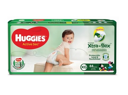  PANAL HUGGIES ACTIVSEC X 44 UN XG 