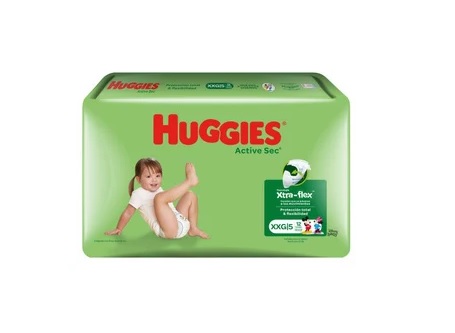  PANAL HUGGIES ACTIVSEC X 12 UN XXG 