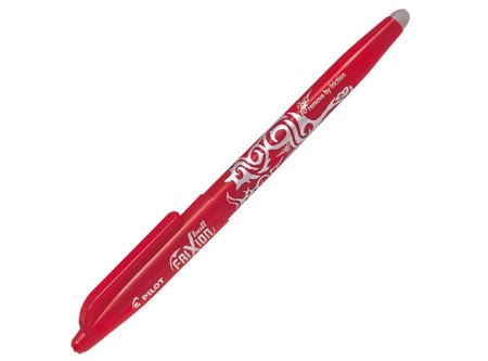  BOLIGRAFO GEL 0.7 ROJO FRIXION BALL BORRABLE PILOT 