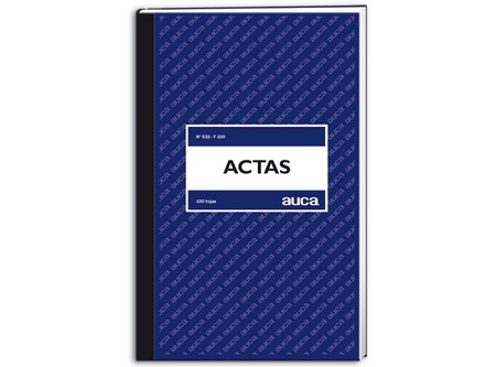  LIBRO ACTAS 100 HJ. AUCA N 532-F 100 