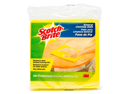  PA�O ABSORB.X 6 3M S/BRITE 38 X 38 AMARILLO 