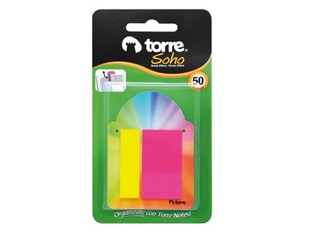  SEPARADOR TAPE FLAGS TRANSP MARCA PAG 50 UN TORRE 