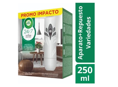  AMBIENTAL AIRWICK 250 ML FRESHMATIC APARATO PROMO 