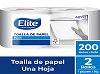  TOALLA PAPEL 2 ROLL. 200 MT H/S ELITE PLUS 