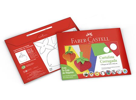  CARPETA ESC. CARTON CORRUGADO 6 HJ FABER 