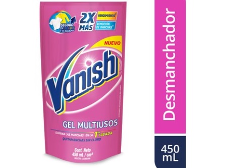  QUITAMANCHAS LIQ 450 ML VANISH R.COLOR DOYPACK 