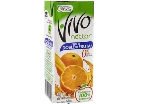  JUGO NATURAL 190 ML VIVO NARANJA DP/3 UND 