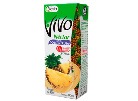  JUGO NATURAL 190 ML VIVO PINA DP/3 UND 