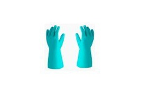  GUANTES INDUST. NITRILO T-L No.9 VERDE ADICARE 