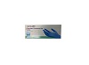  GUANTES EXAM. VINILO T-M CX100 S/P AZUL ADICARE 