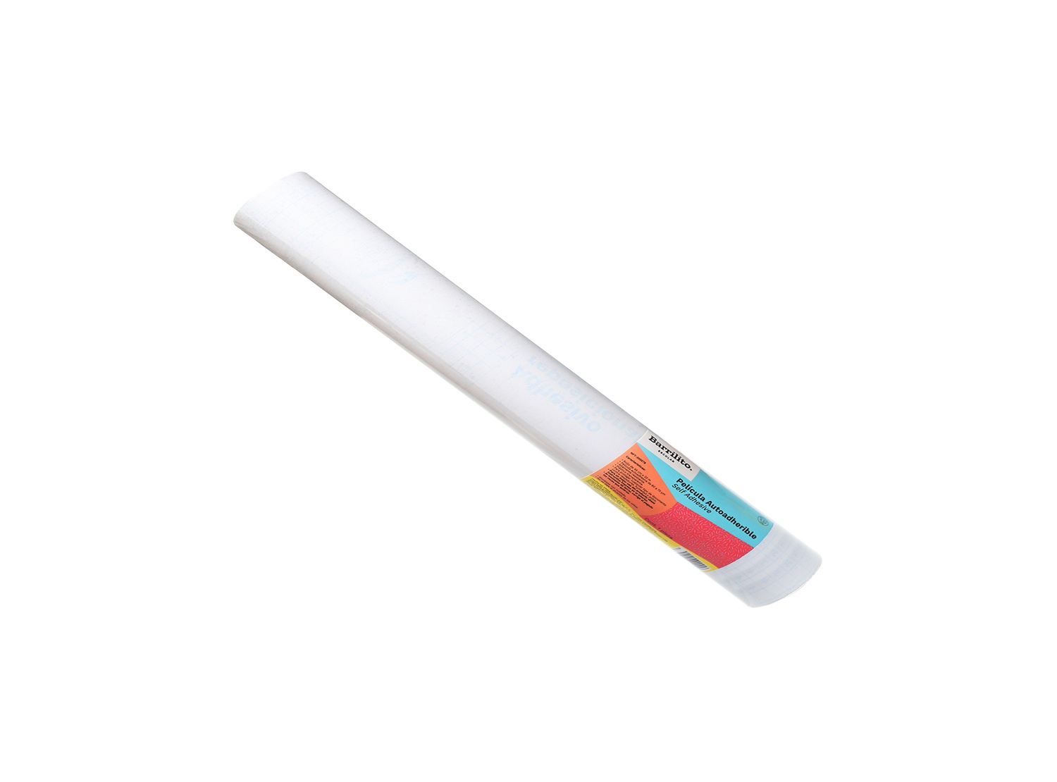  FORRO AUTOADHESIVO 0.45X2 MT ROLLO 50 MIC BARRILIT 