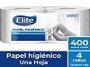  PAPEL HIG. 4 ROLLOS 400 MT H/S ELITE PLUS 