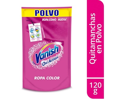  QUITAMANCHAS POLVO 120 GR DOYPACK VANISH R.COLOR 