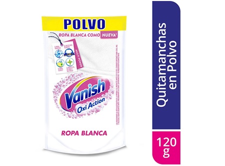  QUITAMANCHAS POLVO 120 GR DOYPACK VANISH R.BLANCA 