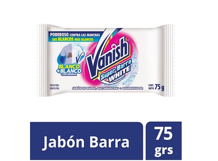  QUITAMANCHAS BARRA VANISH 75 GR DP X 12 UN BLANCO 