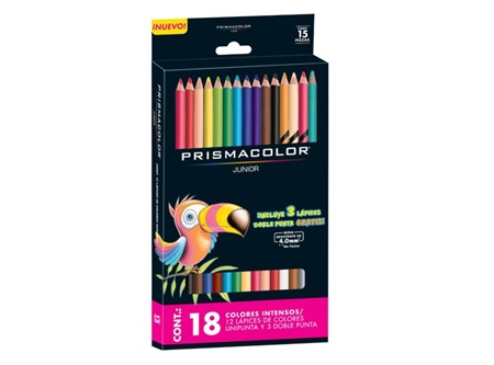  LAPIZ COLOR 15UN. JUNIOR PRISMACOLOR 