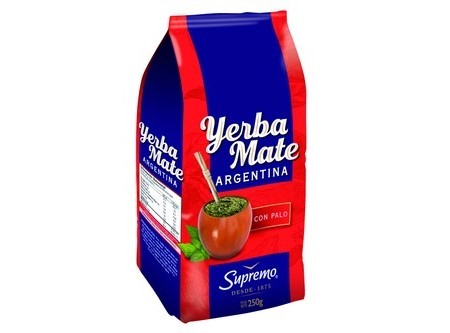  YERBA MATE 250 GR SUPREMO ARGENTINA 