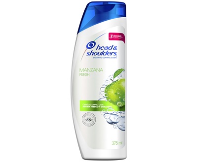  SHAMPOO 375 ML H&S MANZANA 