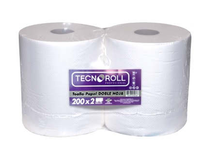  TOALLA PAPEL 2 ROLL 200 MT. H/D TECNOROLL 