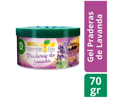  AMBIENTAL AIRWICK GEL 70 GR LAVANDA LATA 