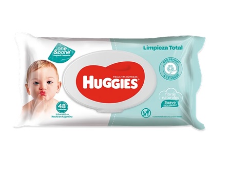  TOALLA HUMEDA X 48 HJ  ONE&DONE HUGGIES 