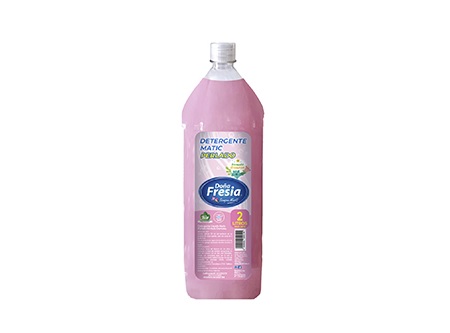  DETERGENTE LIQ. 2 LT D.FRESIA PERLADO MATIC ROSADO 