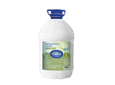  DETERGENTE LIQ. 5 LT D.FRESIA PERLADO MATIC BLANCO 