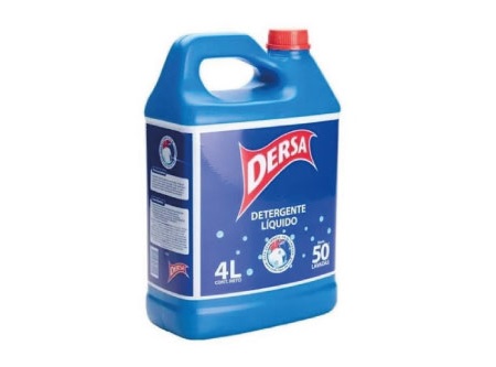  DETERGENTE LIQ. 4 LT DERSA GALON 